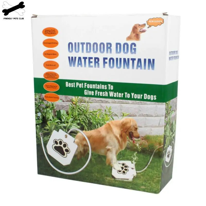 Automatic Dog Drinking Fountain